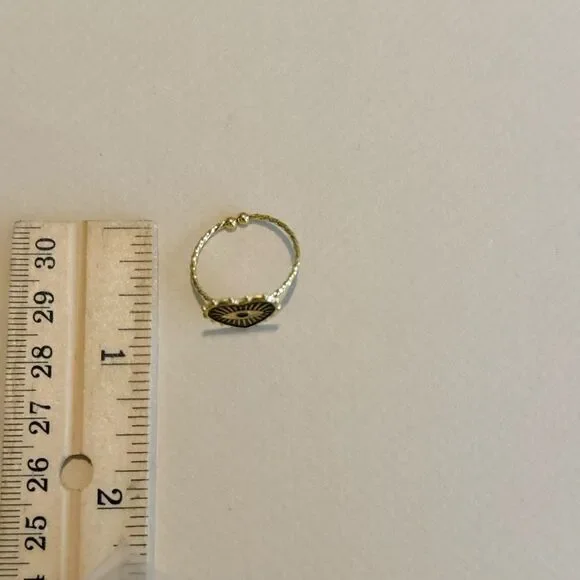 Evil eye ring M1050 - Picture 3 of 4